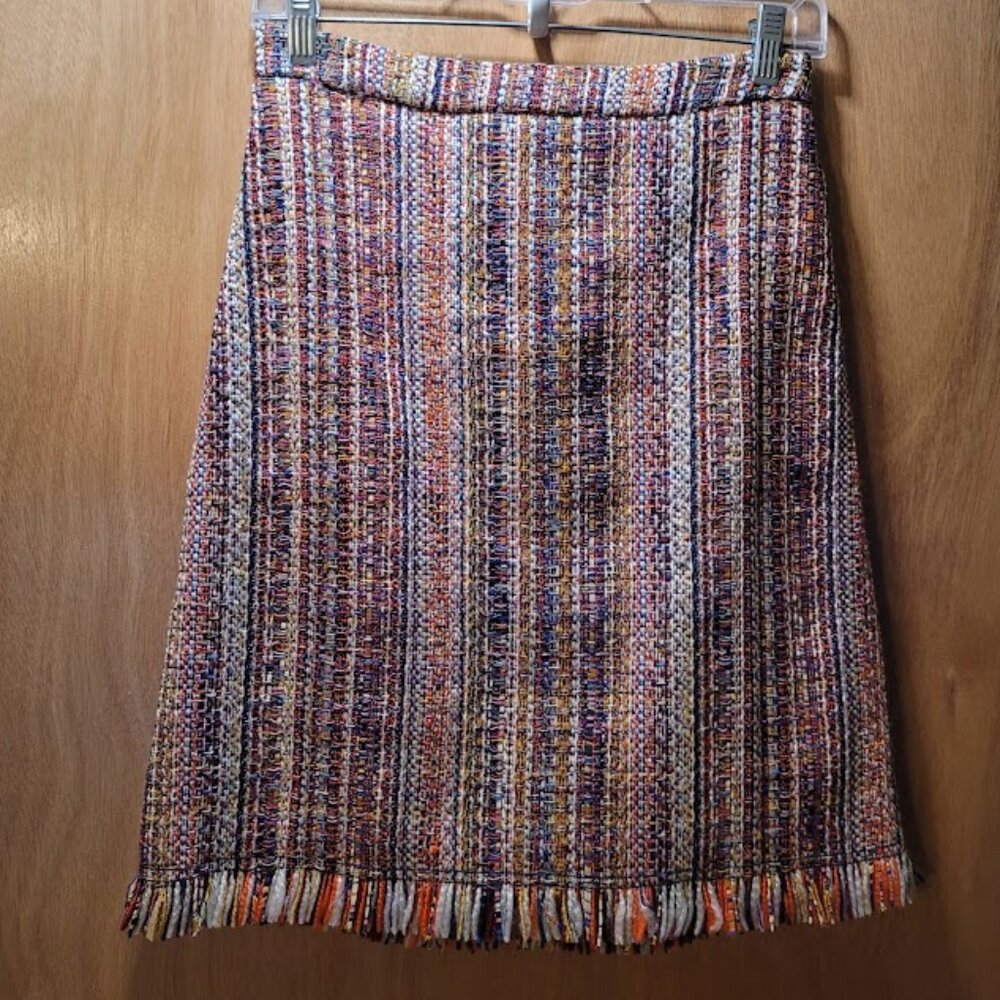 Maeve by ANTHROPOLOGIE woven pencil skirt - women's size 2